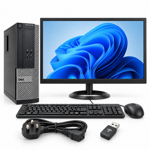 Dell optiplex desktop i5 - pc, i3