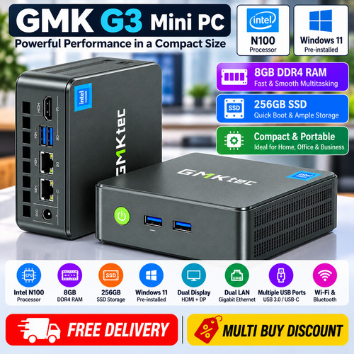 Gmktec mini intel n100 - mini,