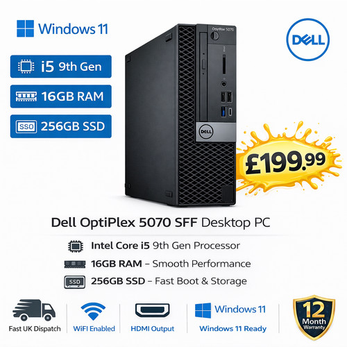Dell optiplex 5070 - dell, sff